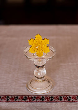 Bougie "Flocon de neige"