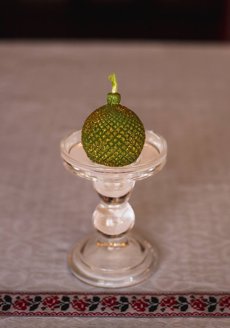 Bougie " Boule de Noel"