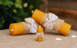 Bougie Roulée "Iris"