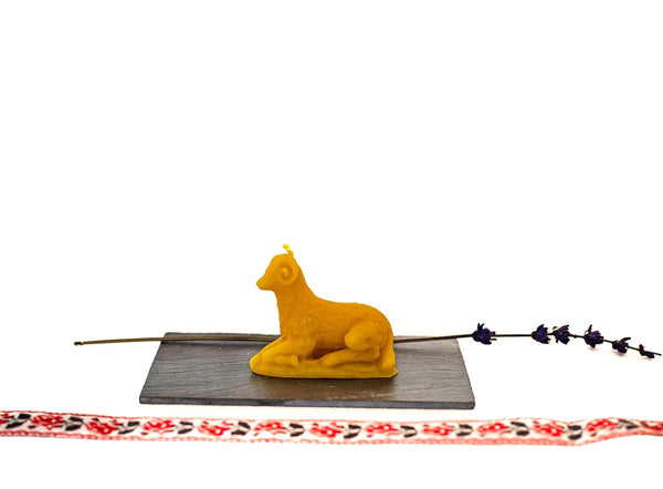 Bougie mouton de Pâques